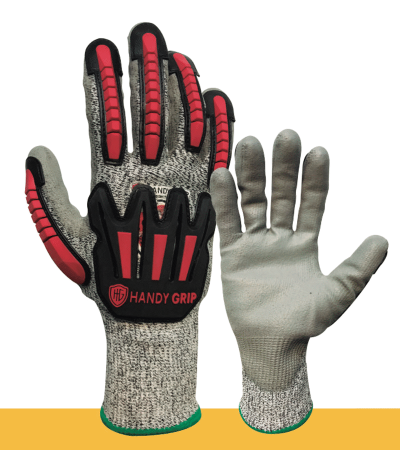 21.- GUANTES ANTICORTE NIVEL 5 CON PROTECCION ANTI-IMPACTO