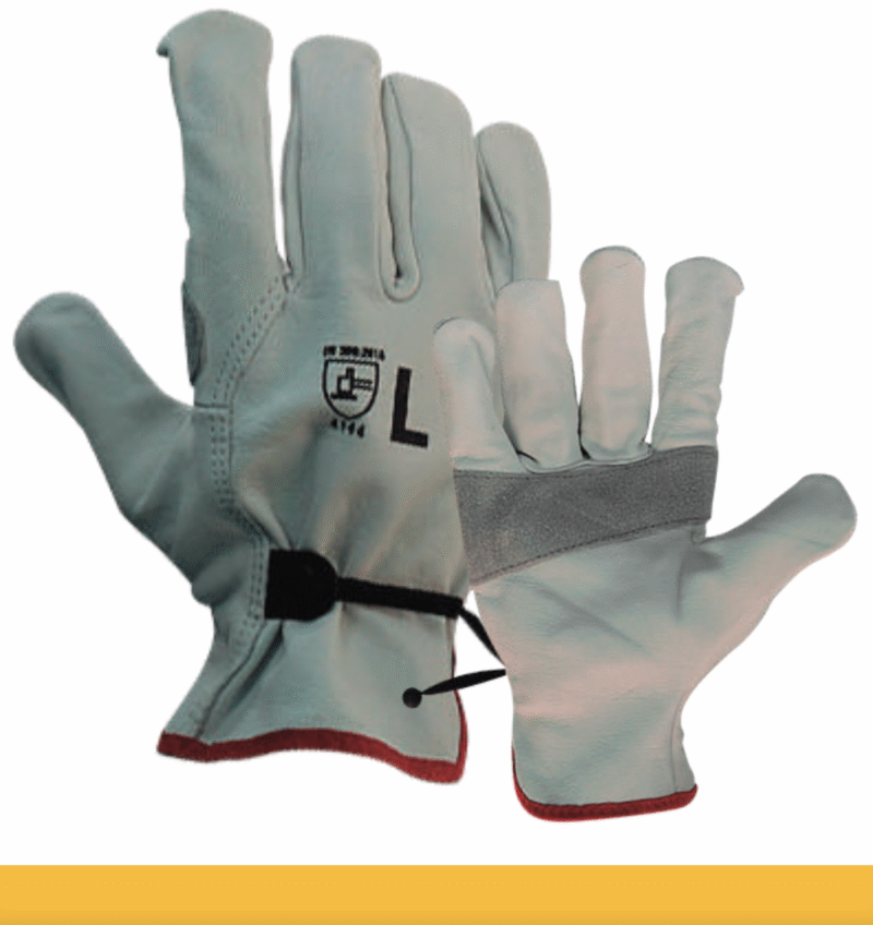 DOCENA DE GUANTES ARGONERO CABRA IMPORTADO REFUERZO CINTILLO