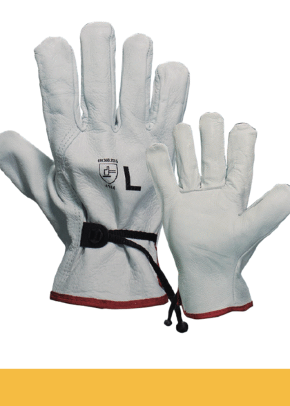 39.- GUANTES ARGONERO RES IMPORTADO CON CINTILLO TALLA L