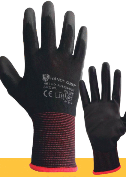 4.-GUANTES ANTICORTE NIVEL 5 CON PALMA POLIURETANO