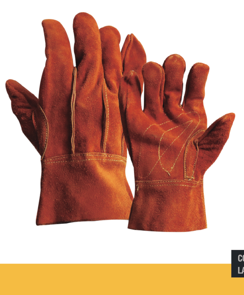 40.- GUANTES DE CARNAZA CORTO IMPORTADO