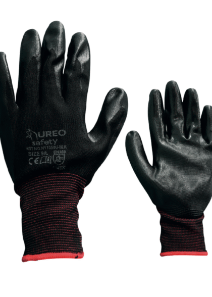UREO 6.- GUANTES DE NYLON NITRILO LISO